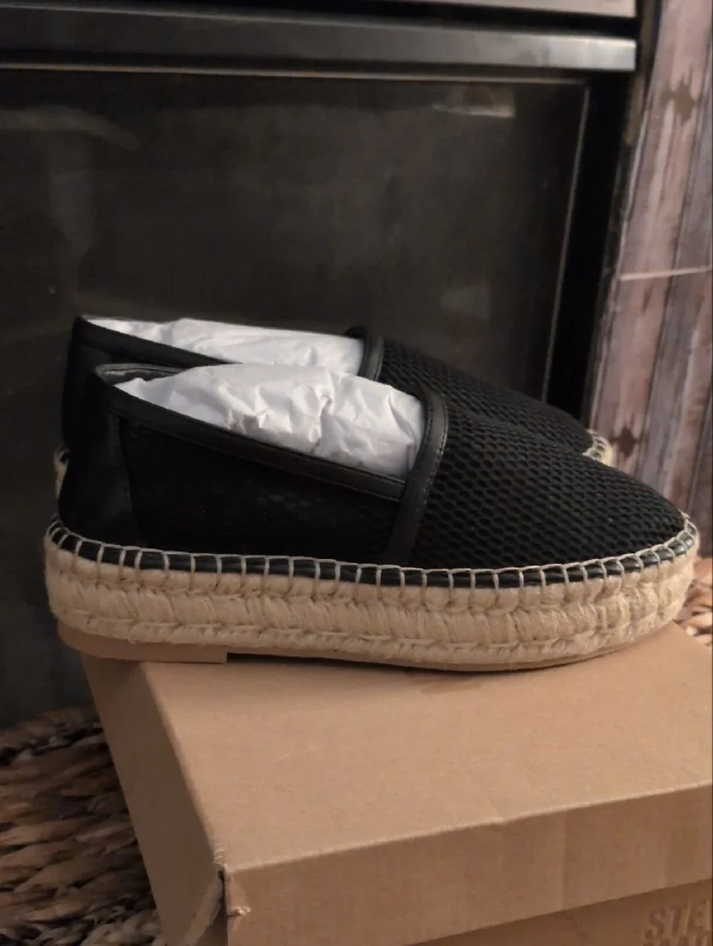 Steve Madden Mesh Espadrilles NIB